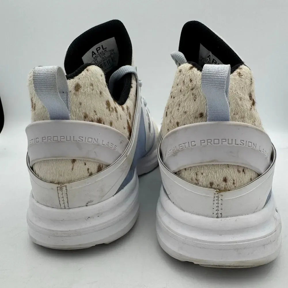 APL Ascend W Cow Print Haircalf Propelium Sneakers Women’s Size 8